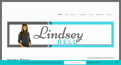 Desktop Screenshot of lindseymbell.com